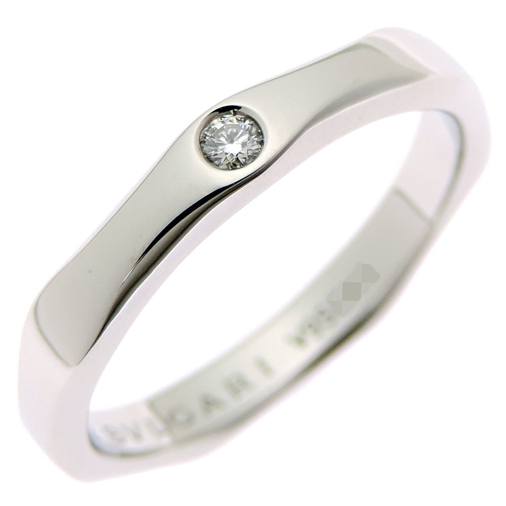 BVLGARI Silver Diamond Ring
